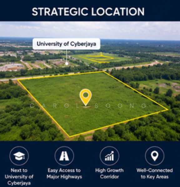 Commercial Land for Sale in Cyberjaya (Selangor) - Carol Soong - PropertyGuru.com.my