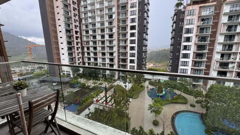 Servis Apartment untuk Disewa di Midhills - Minz Lee - Balcony - PropertyGuru.com.my