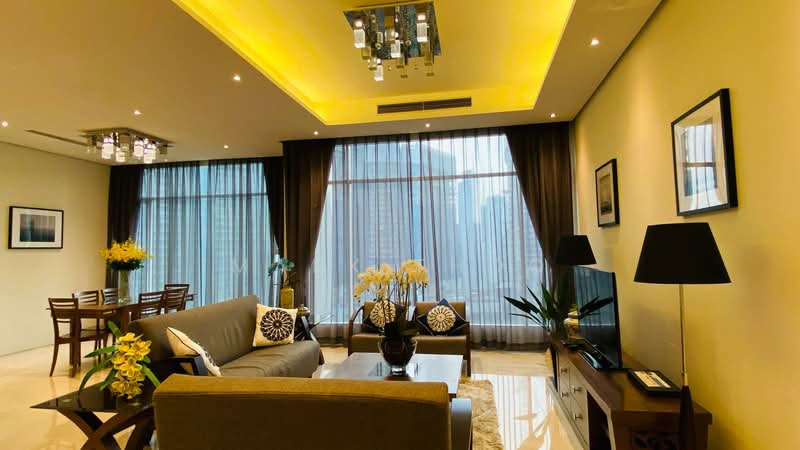 Service Residence for Rent at Quadro Residences - Mark Thoo - Living Room - PropertyGuru.com.my