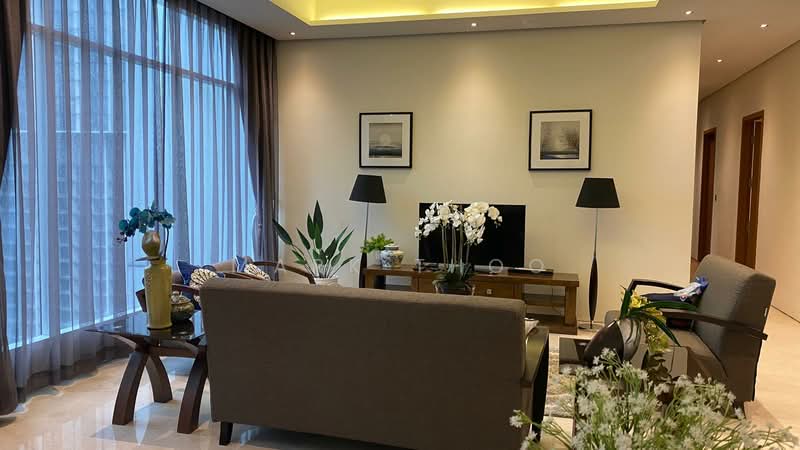 Service Residence for Rent at Quadro Residences - Mark Thoo - Living Room - PropertyGuru.com.my