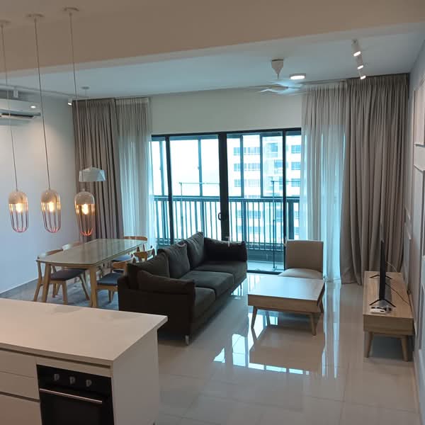 Service Residence for Rent at Citizen @ Old Klang Road - Nic Tan - Living Room - PropertyGuru.com.my