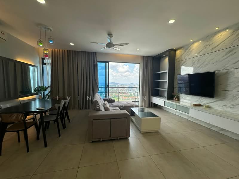 Servis Apartment untuk Dijual di Atlantis Residences (Pangsapuri Atlantis Kota Syahbandar) - Alvin Chan Kai Boon - Living Room - PropertyGuru.com.my