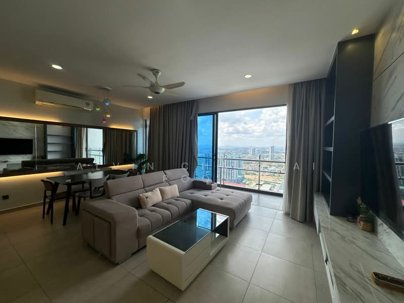 Servis Apartment untuk Dijual di Atlantis Residences (Pangsapuri Atlantis Kota Syahbandar) - Alvin Chan Kai Boon - Living Room - PropertyGuru.com.my