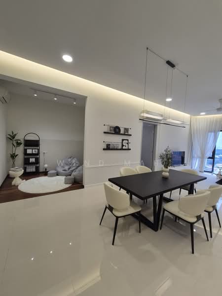 Service Residence for Rent at Sapphire Paradigm - Wind Mah - Living Room - PropertyGuru.com.my