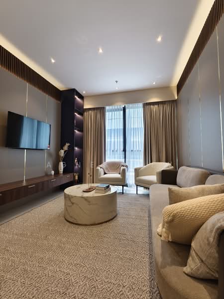 Servis Apartment untuk Dijual di Golden Crown Residence - Agnes Liew - Living Room - PropertyGuru.com.my