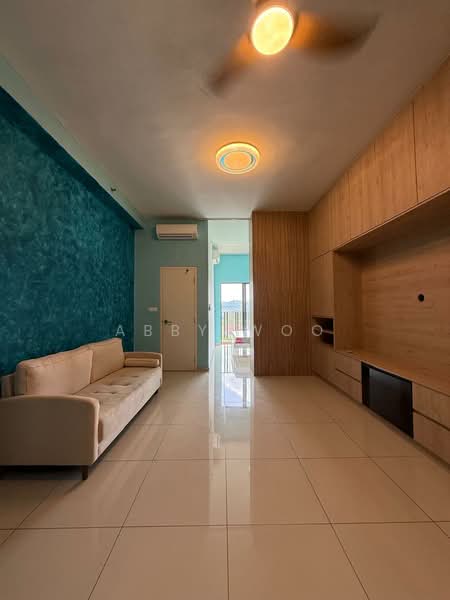 Servis Apartment untuk Disewa di Habitus @ City of Elmina - Abby Woo - Living Room - PropertyGuru.com.my
