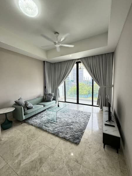 Kondominium untuk Disewa di Icon Residence - Michelle Yun - Living Room - PropertyGuru.com.my