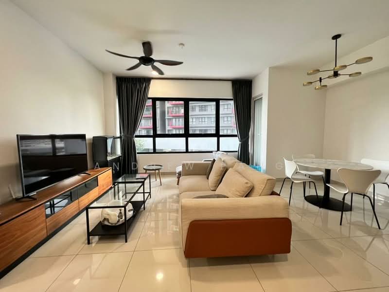 Servis Apartment untuk Dijual di Paisley @ Tropicana Metropark - Andrew Pang - Living Room - PropertyGuru.com.my