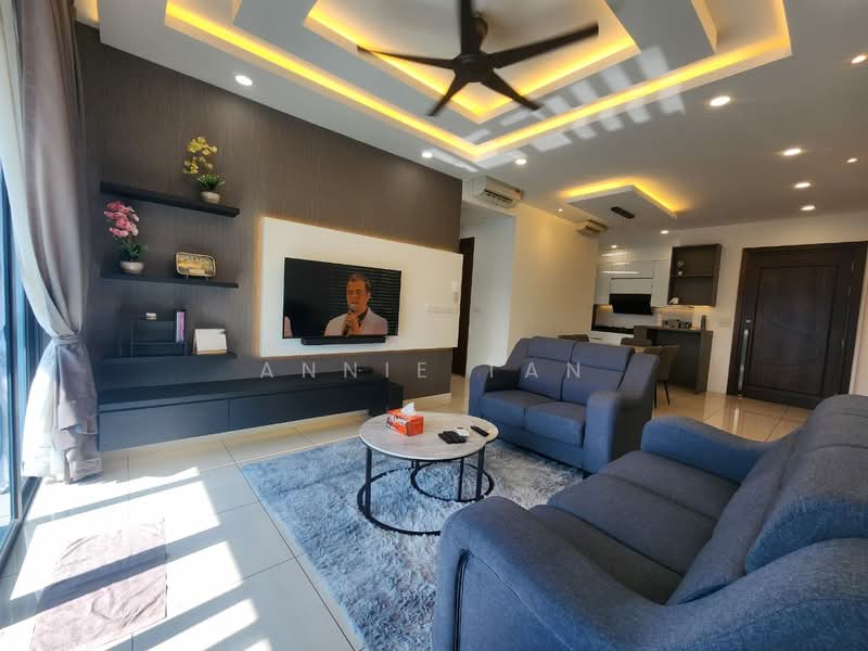 Kondominium untuk Disewa di Queens Residences Q1 @ Queens Waterfront - Annie Tan - Living Room - PropertyGuru.com.my