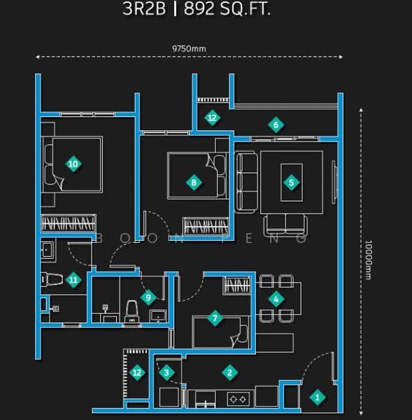 Kediaman Servis untuk Dijual di D'Ivo - Boon Peng - PropertyGuru.com.my