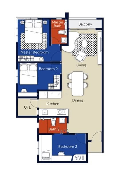Kondominium untuk Dijual di Palazzo - Kayan . - PropertyGuru.com.my