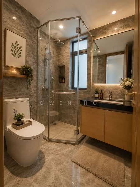 Kondominium untuk Disewa di R&F Princess Cove Phase 2-Seine Region - Owen Ho - Bathroom - PropertyGuru.com.my