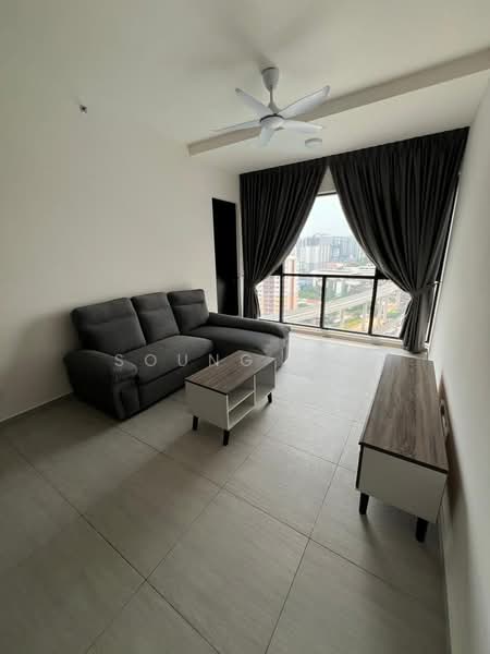 Service Residence for Rent at The Arcuz - Soung Lim - Living Room - PropertyGuru.com.my