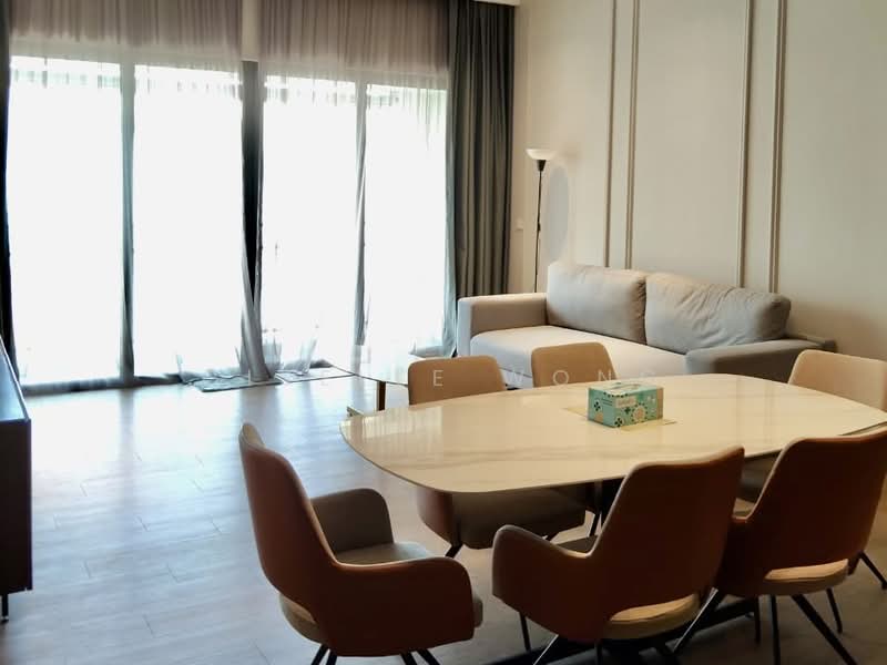Service Residence for Rent at Straits Residences - Giselle Wong - Living Room - PropertyGuru.com.my