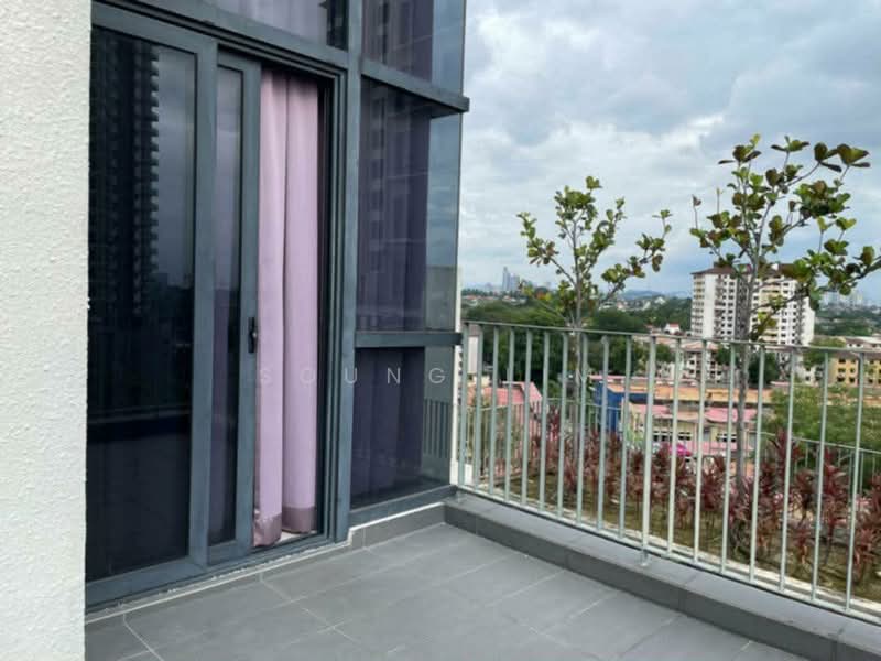 Service Residence for Rent at Residential Suites @ HighPark - Soung Lim - Balcony - PropertyGuru.com.my
