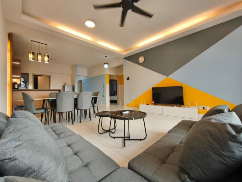 Servis Apartment untuk Disewa di SetiaWalk - Yi Jun - Living Room - PropertyGuru.com.my