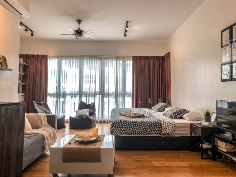 Service Residence for Rent at Regalia Residence - Nelsen Lee - Living Room - PropertyGuru.com.my
