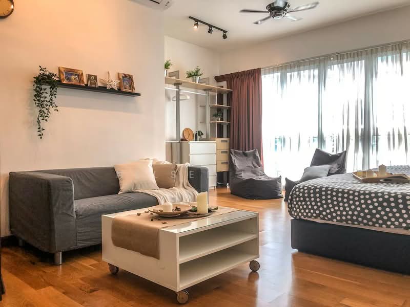 Service Residence for Rent at Regalia Residence - Nelsen Lee - Living Room - PropertyGuru.com.my