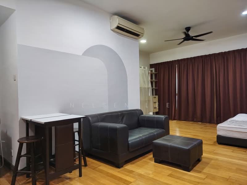 Service Residence for Rent at Regalia Residence - Nelsen Lee - Living Room - PropertyGuru.com.my