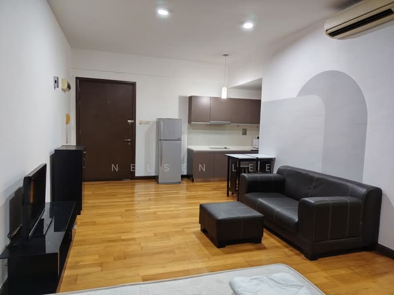 Service Residence for Rent at Regalia Residence - Nelsen Lee - Living Room - PropertyGuru.com.my