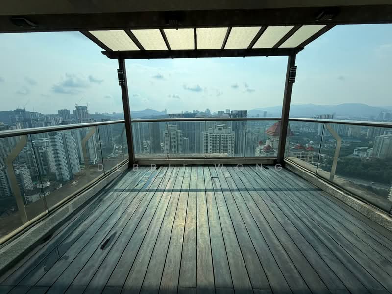 Kondominium untuk Disewa di Mont Kiara Damai Resort Condominium - Debbie Wong - Balcony - PropertyGuru.com.my