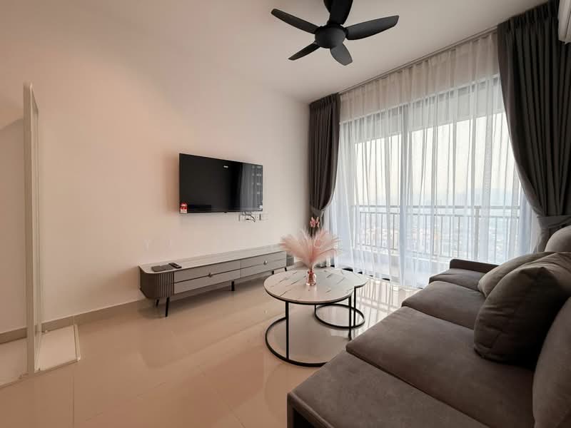 Servis Apartment untuk Disewa di Baron Residence @ Lake City - Yi Jun Cham - Living Room - PropertyGuru.com.my