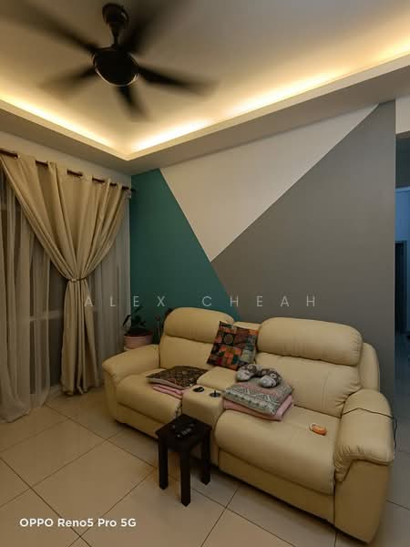 Condominium for Sale at Straits Garden Condominium - Alex Cheah - Living Room - PropertyGuru.com.my