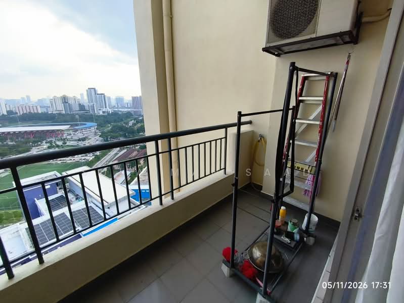 Condominium for Rent at Prima Midah Heights - Sulaiman Saad - Balcony - PropertyGuru.com.my