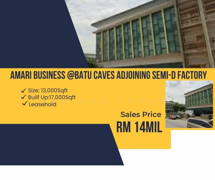 Factory for Sale in Batu Caves (Selangor) - Kah Hee Chong - Exterior - PropertyGuru.com.my