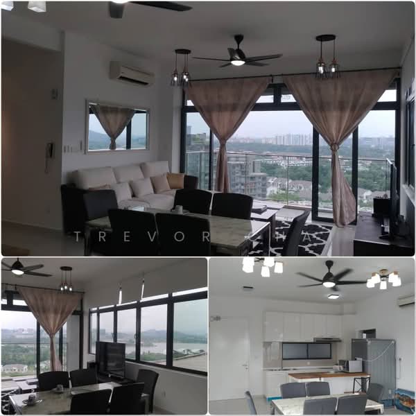 Kondominium untuk Disewa di Mirage By The Lake - Trevor Chai - Living Room - PropertyGuru.com.my