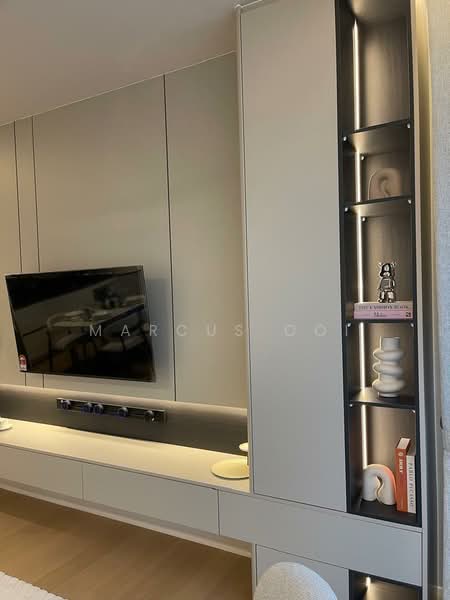 Service Residence for Rent at TRX Residences - Marcus Ooi - Living Room - PropertyGuru.com.my