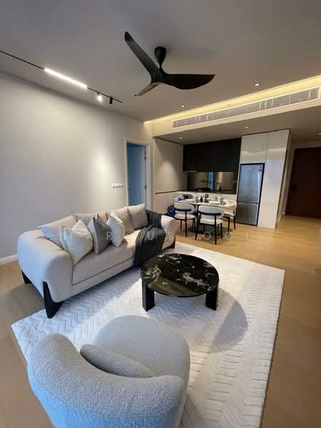 Service Residence for Rent at TRX Residences - Marcus Ooi - Living Room - PropertyGuru.com.my