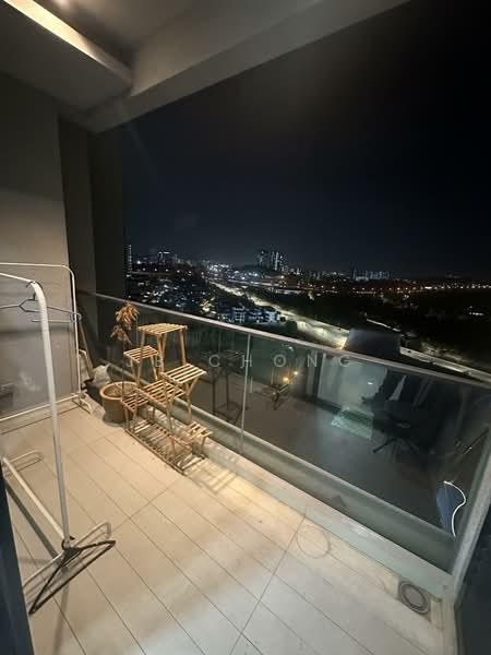 Service Residence for Rent at Twin Arkz - JB Chong - Balcony - PropertyGuru.com.my