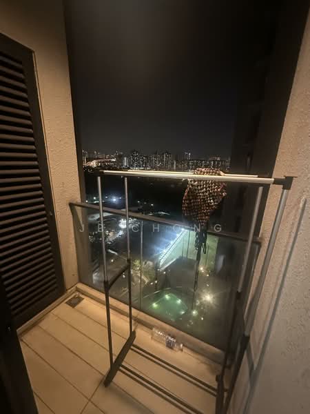 Service Residence for Rent at Twin Arkz - JB Chong - Balcony - PropertyGuru.com.my