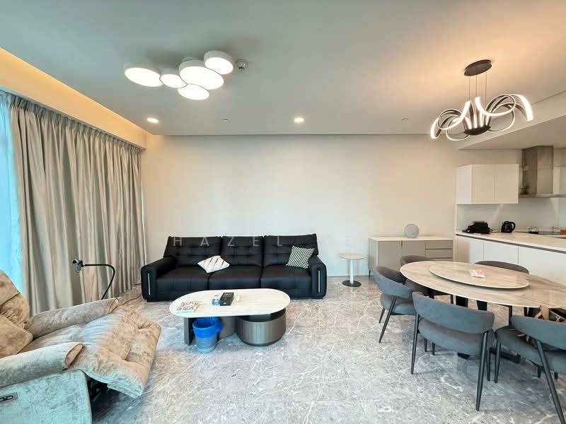 Service Residence for Rent at Four Seasons Place - Hazel Lee - Living Room - PropertyGuru.com.my