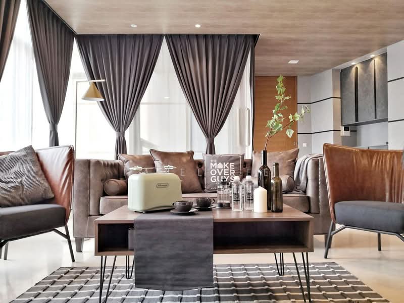 Kondominium untuk Disewa di Condominium @ The Troika - Hazel Lee - Living Room - PropertyGuru.com.my