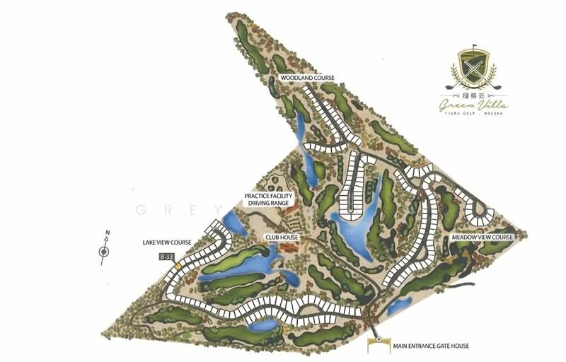 Tanah Banglo untuk Dijual di Tiara Melaka Golf & Country Club (Ayer Keroh) - Grey Lim H N - PropertyGuru.com.my
