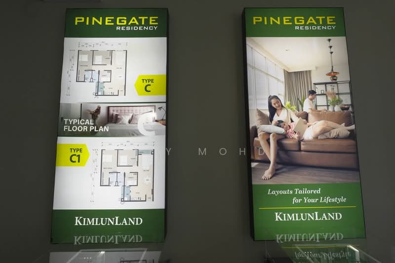 Apartment for Sale at Pinegate Residency Project~Kimlun Land - Lily Mohd - Living Room - PropertyGuru.com.my