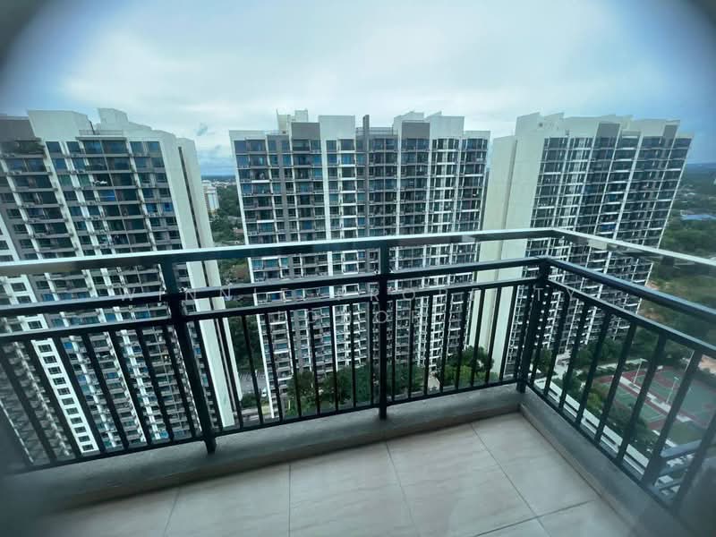 Service Residence for Rent at Country Garden Central Park - Winnie Property Johor - Balcony - PropertyGuru.com.my