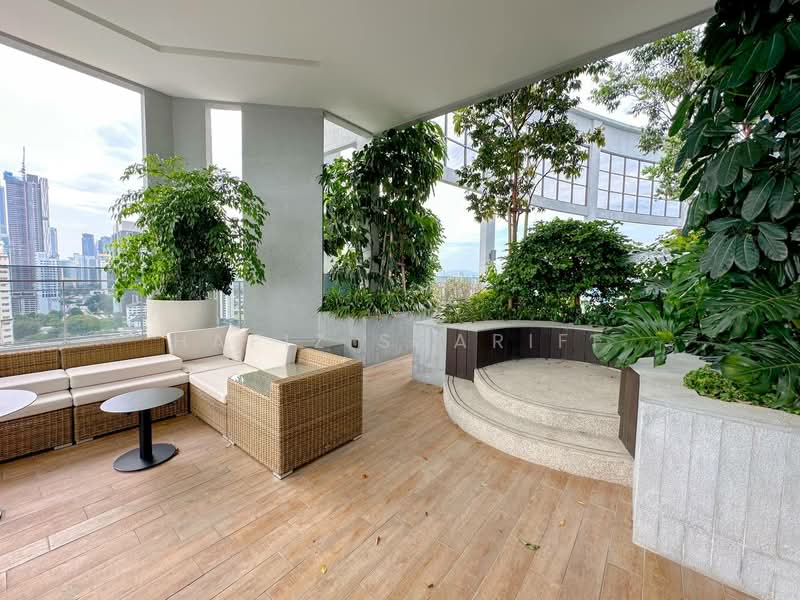 Servis Apartment untuk Disewa di The Atrium - Hafiz Shariff - Balcony - PropertyGuru.com.my