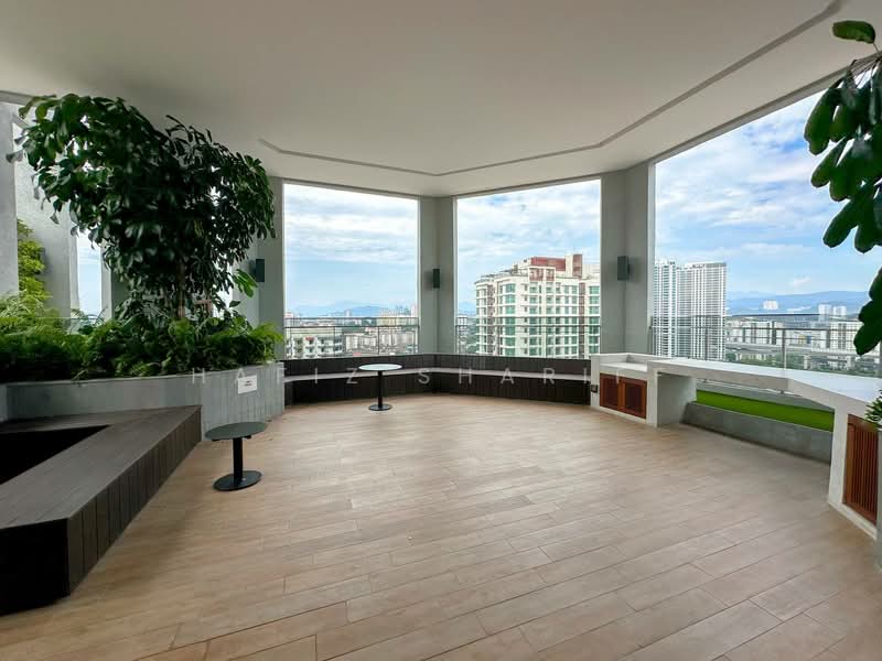 Servis Apartment untuk Disewa di The Atrium - Hafiz Shariff - Balcony - PropertyGuru.com.my