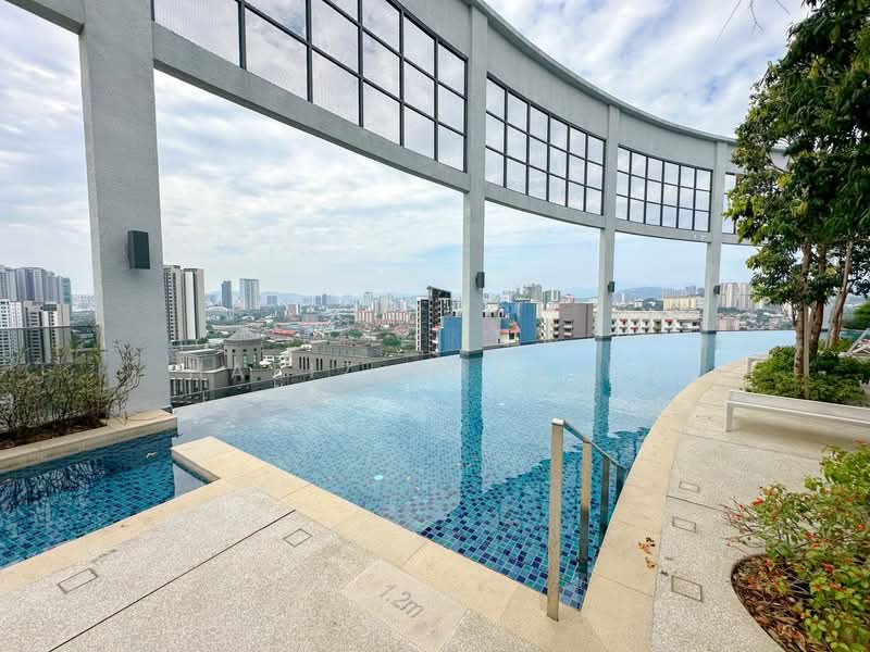 Servis Apartment untuk Disewa di The Atrium - Hafiz Shariff - Pool - PropertyGuru.com.my