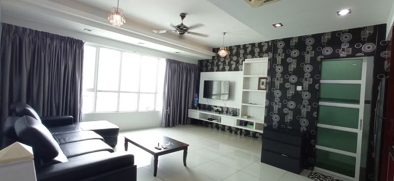 Servis Apartment untuk Disewa di Birch Regency @ Penang Times Square - SH Lim - Living Room - PropertyGuru.com.my