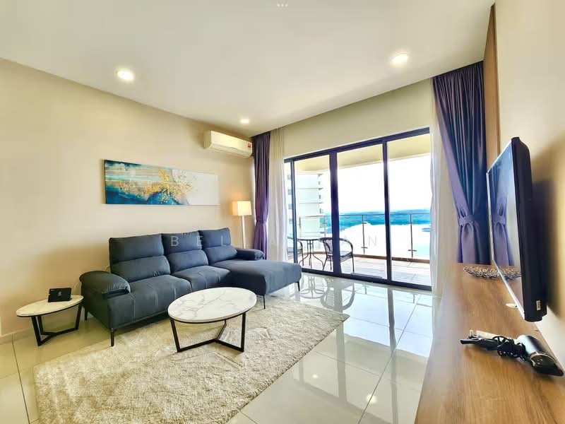 Kondominium untuk Dijual di Kings Bay @ Country Garden Danga Bay - Bella Tan - Living Room - PropertyGuru.com.my