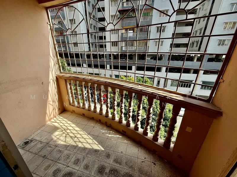 Apartment for Sale at Sri Ria Apartments - Muhammad Zhariff Nasharudin - Balcony - PropertyGuru.com.my