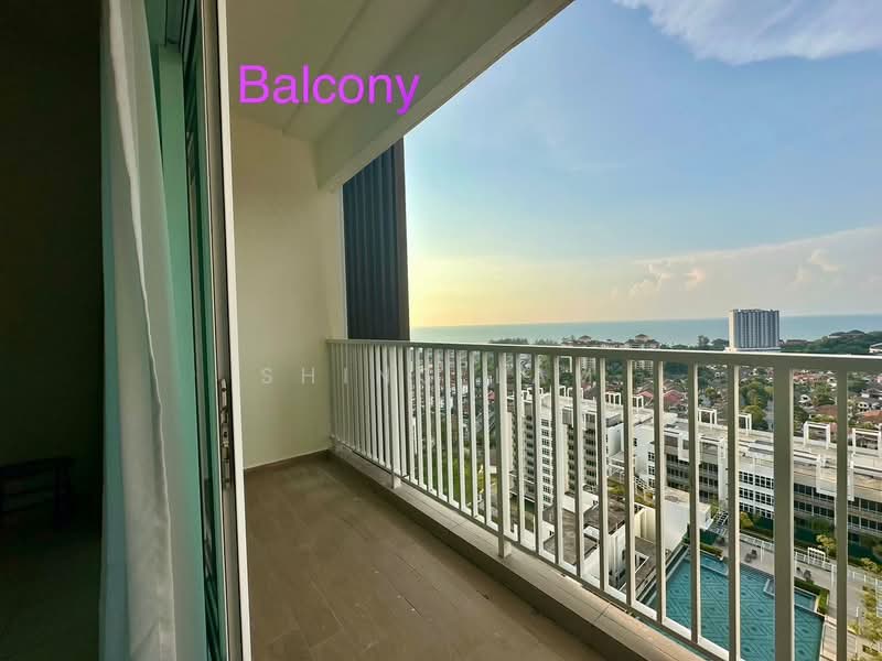 Condominium for Rent at Ferringhi Residence 2 - Shing Lam - Balcony - PropertyGuru.com.my