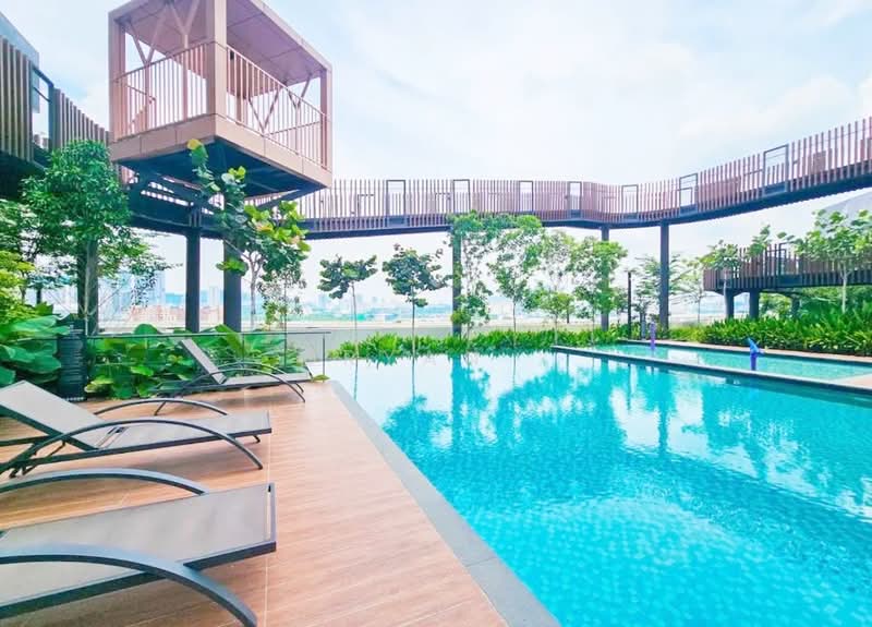 Service Residence for Rent at Trion 2 @ KL - Bryan . - Pool - PropertyGuru.com.my