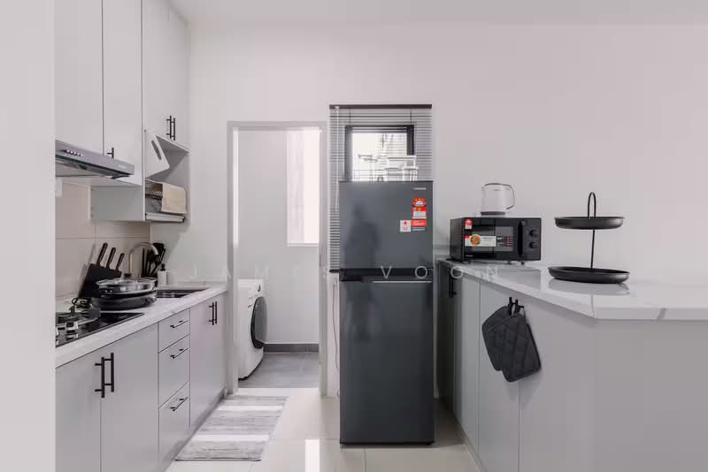 Service Residence for Sale at Alanis Residence - James Voon - Kitchen - PropertyGuru.com.my