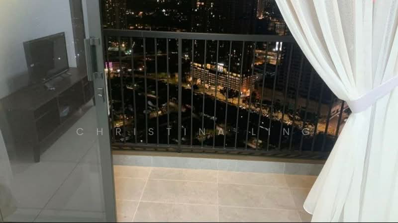 Service Residence for Rent at Twin Tower Residence - Christina Ling - Balcony - PropertyGuru.com.my