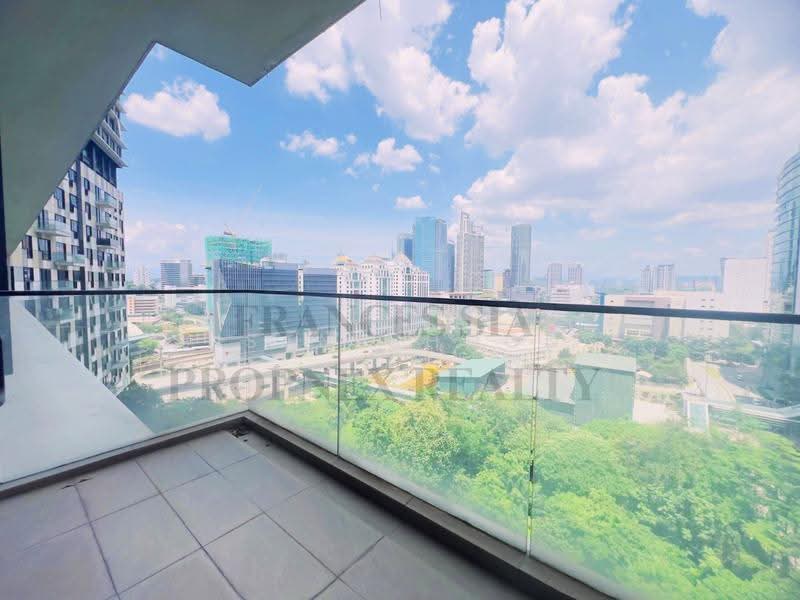 Kediaman Servis untuk Disewa di NOVUM - Susan Choong - Balcony - PropertyGuru.com.my